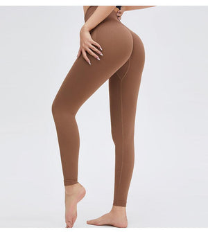 Yoga High Waist Push Up Seamless Sport Leggings Women Workout Pants Super Stretchy Gym Workout Tight Sport Leggings Lightweight Running Pants