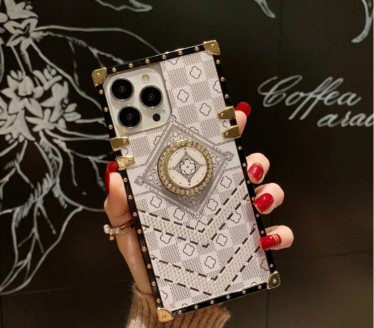 Luxury Flower Glitter Diamond Phone Case For iPhone