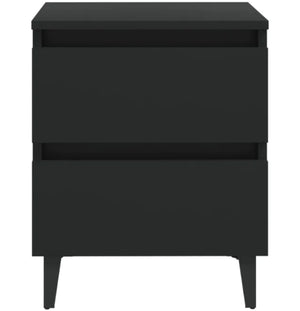 vidaXL Black Bed Cabinets