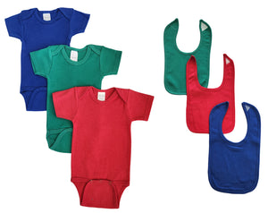 Unisex Baby 6 Pc One Piece