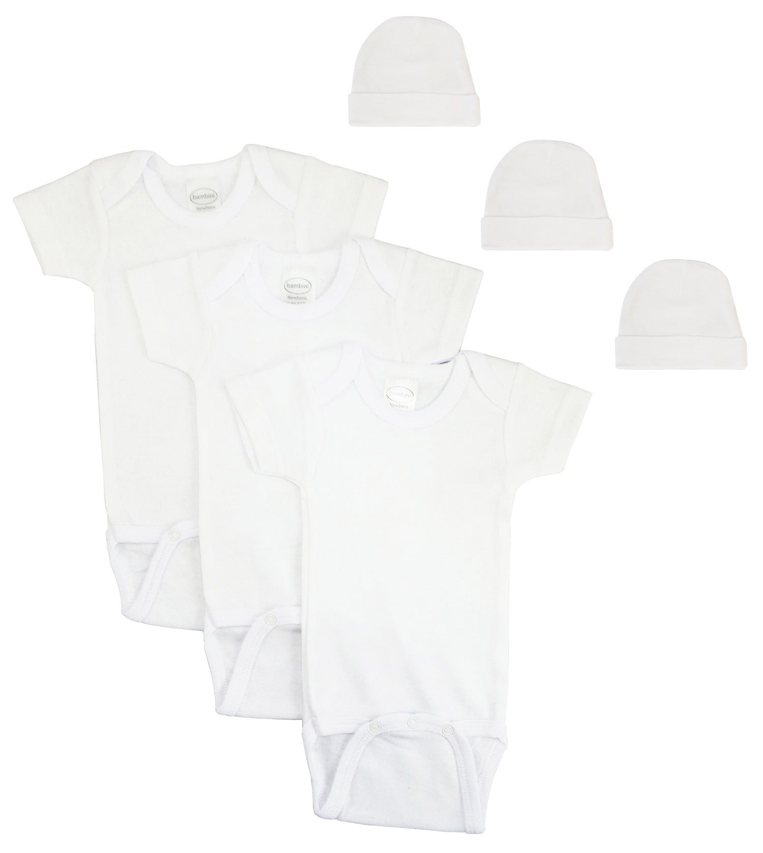 Unisex Baby 6 Pc Layette Sets