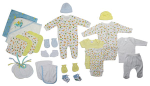 Newborn Baby Boy 23 Pc Layette Baby Shower Gift Set