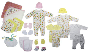 Newborn Baby Girl 23 Pc Layette Baby Shower Gift Set