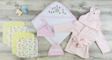 Hooded Towel, Hats, Wash Coths and Robe