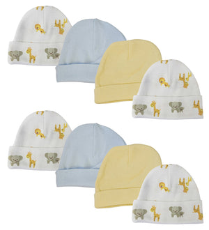 Baby Boys Caps (Pack of 8)