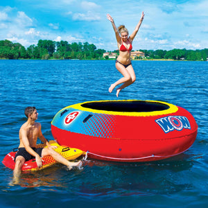 WOW Sports Floating Pool and Lake Bouncer (15-2030) by Jupiter Gear