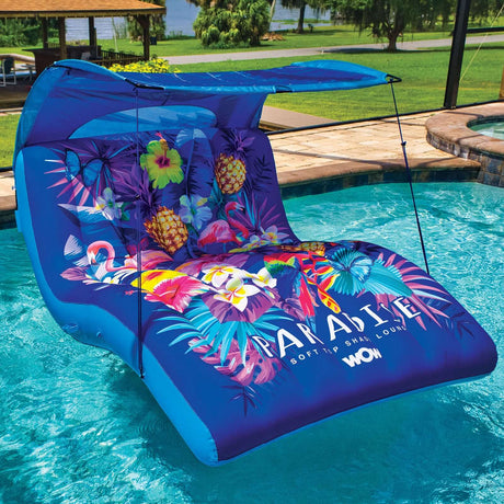WOW Sports S-Shaped Lounge with Canopy (21-2100) by Jupiter Gear