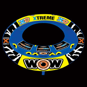 WOW Sports XO XTREME 1-3 Person Towable (12-1030) by Jupiter Gear