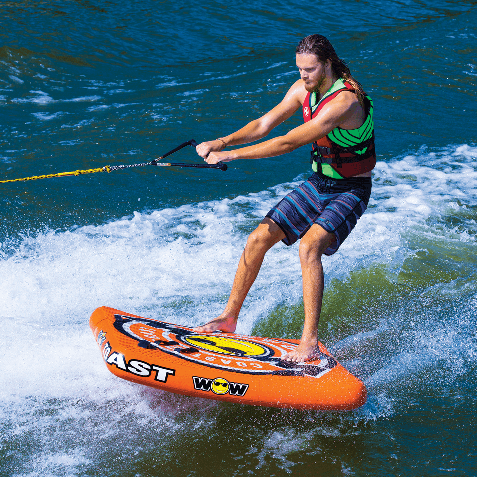 WOW Sports Wow Toast Towable Water Tube and Lounge Chair (18-1200) by Jupiter Gear