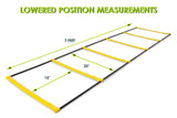 Raised Agility Ladder, 6 Rungs by Jupiter Gear
