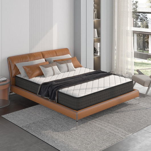 8 Inch Breathable Memory Foam Bed Mattress Medium Firm for Pressure Relieve-King Size