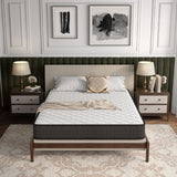 8 Inch Breathable Memory Foam Bed Mattress Medium Firm for Pressure Relieve-King Size