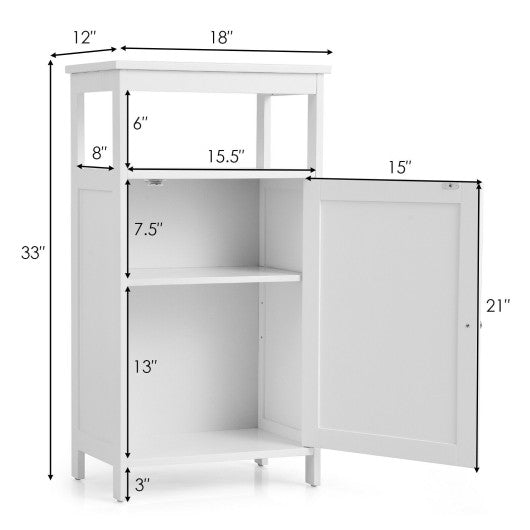 Floor Cabinet Multifunction Storage Rack Organizer Stand