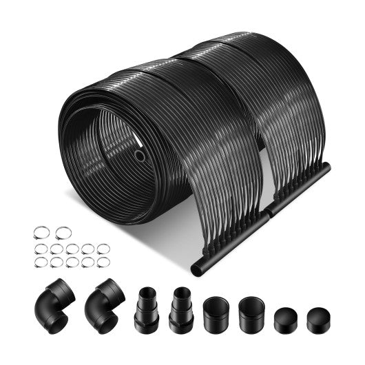 2 Pieces 10/20 Feet Weatherproof Solar Swimming Pool Heating Panels-M