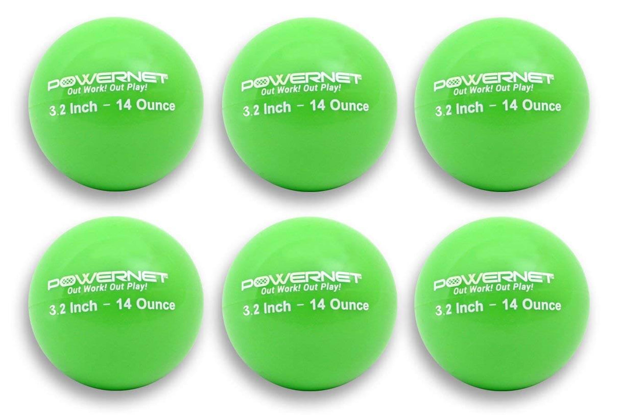 Weighted Hitting Batting Training Balls (6 pack) by Jupiter Gear