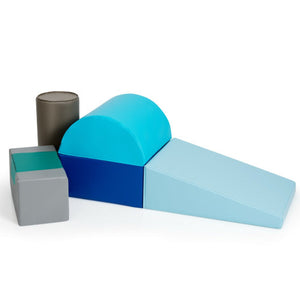 6 Piece Climb Crawl Play Set Indoor Kids Toddler