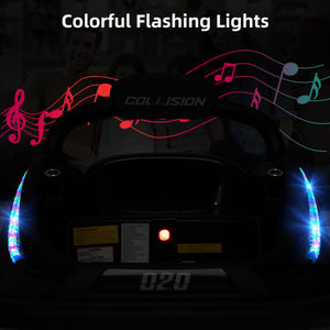 12V Kids Bumper Car Ride on Toy with Remote Control and 360 Degree Spin Rotation-Black