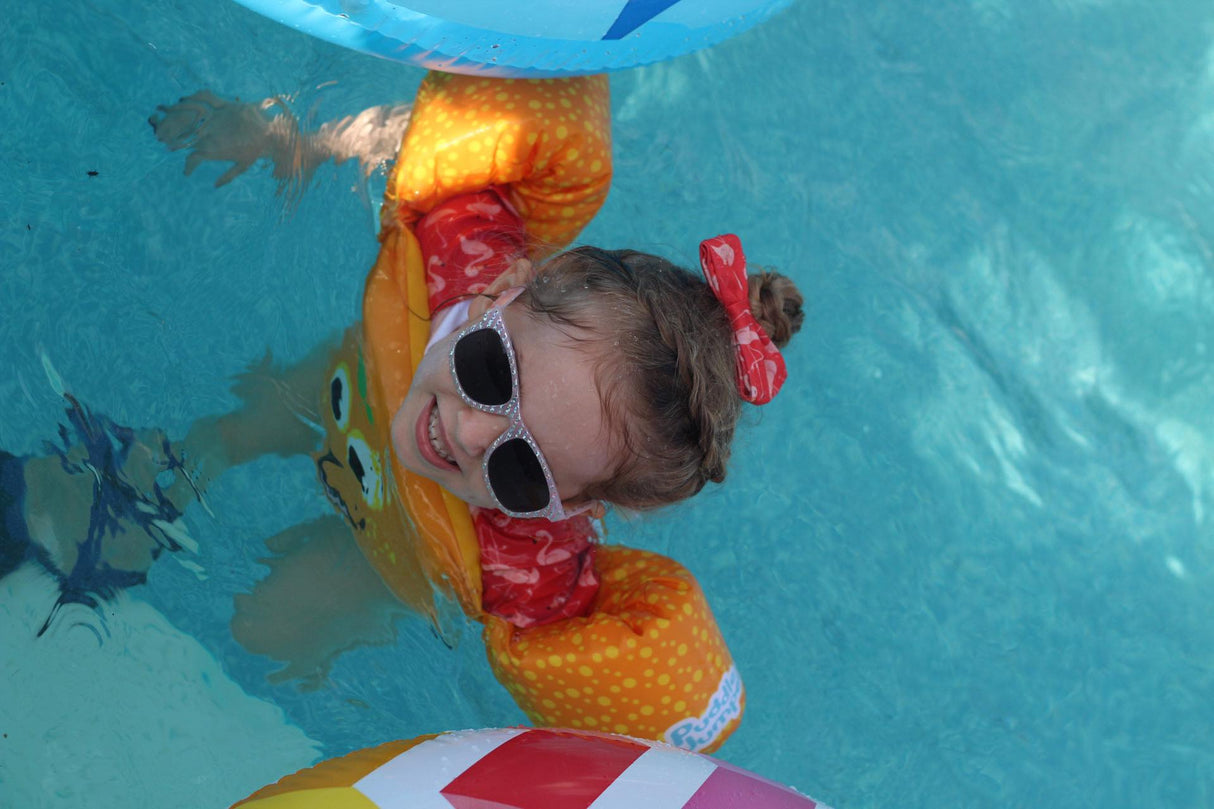Flamingo Swim Bow by Beau & Belle Littles