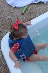 Flamingo Swim Bow by Beau & Belle Littles