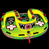 WOW Sports Zelda 1-3 Person Towable Water Tube For Pool and Lake (15-1070) by Jupiter Gear