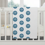 Aiden's Corner California Printed Soft Fleece Baby Blanket