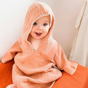 Solid Muslin Baby Blanket by POKOLOKO