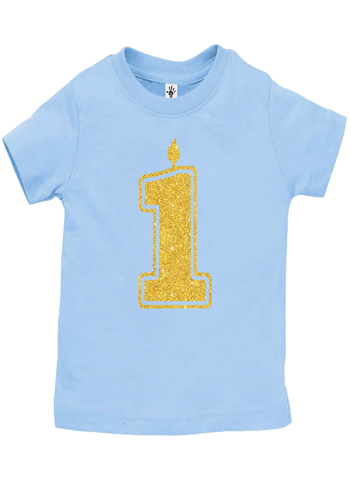1 Gold First Birthday Shirts - Aiden's Corner