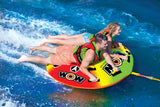 WOW Sports Uto Galaxy 1-2 Person Towable Water Tube For Pool and Lake (18-1080) by Jupiter Gear