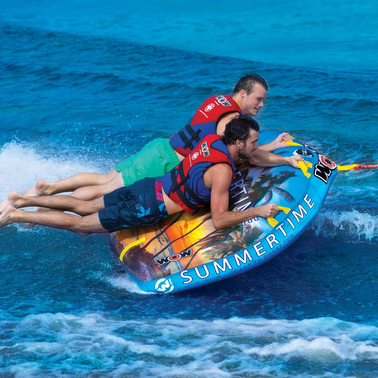 WOW Sports Summertime 2P Towable (19-1020) by Jupiter Gear