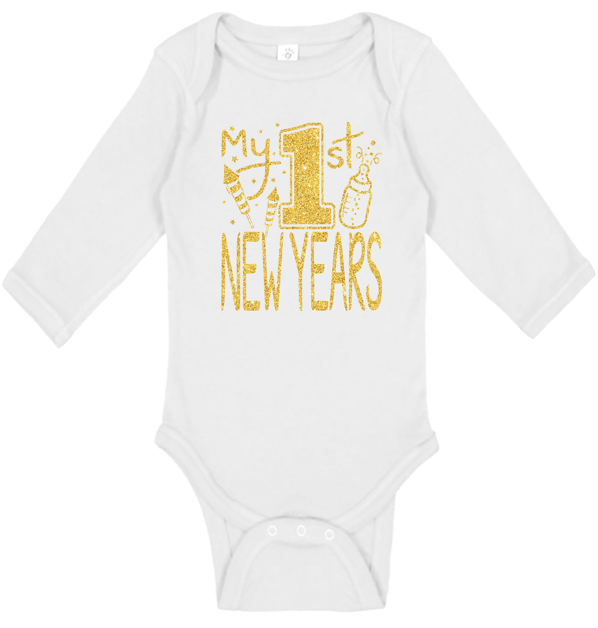 My First New Years Bodysuits - Aiden's Corner