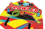 WOW Sports Prowler Towable 1 Person 1P Starter Kit with 12V Pump & 1K Tow Rope (22-WTO-3990-X) by Jupiter Gear