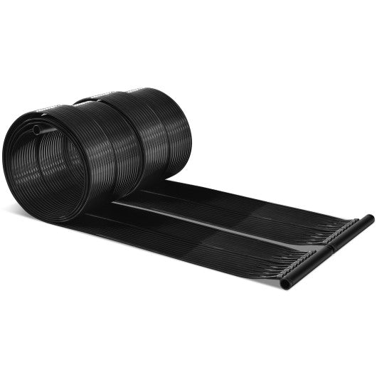 2 Pieces 10/20 Feet Weatherproof Solar Swimming Pool Heating System-L