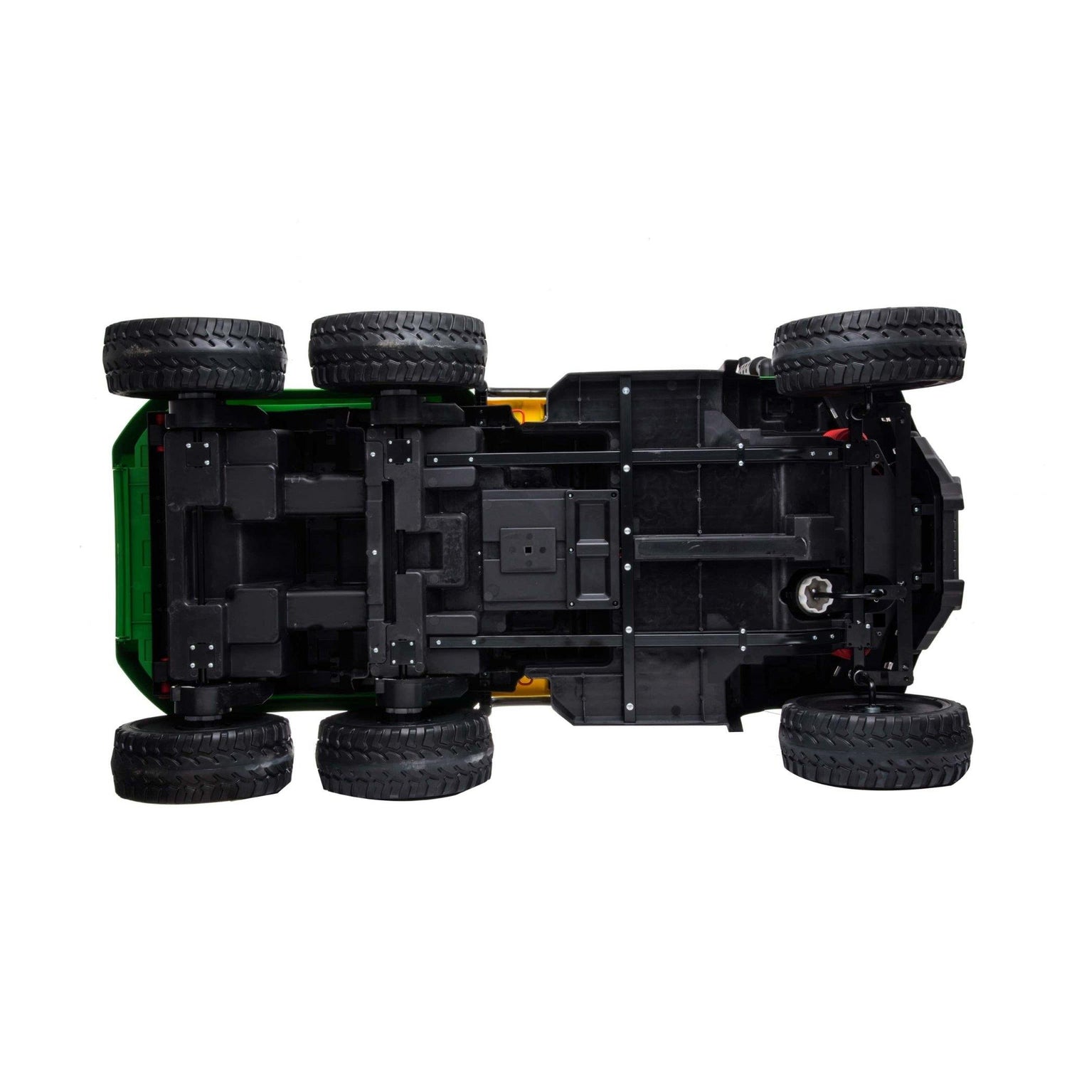 24V 4x4 Freddo Toys 6 Wheels Tractor Trailer 2 Seater Ride on with Parental Remote Control for 3+ Years - Dti Direct USA