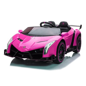 24V 4x4 Lamborghini Veneno 2 Seater Ride on Car - DTI Direct USA