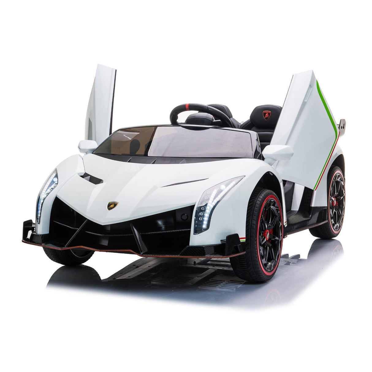 24V 4x4 Lamborghini Veneno 2 Seater Ride on Car - DTI Direct USA