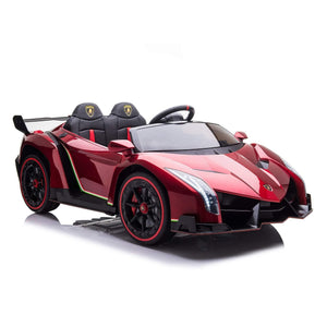 24V 4x4 Lamborghini Veneno 2 Seater Ride on Car - DTI Direct USA