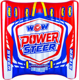 WOW Sports Power Steer 3 Person 3P Steerable Deck Tube (22-WTO-3975) by Jupiter Gear