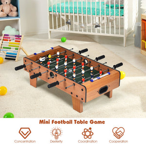 27 Inch Foosball Table Mini Tabletop Soccer Game