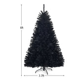 6 Feet Hinged Artificial Halloween Christmas Tree
