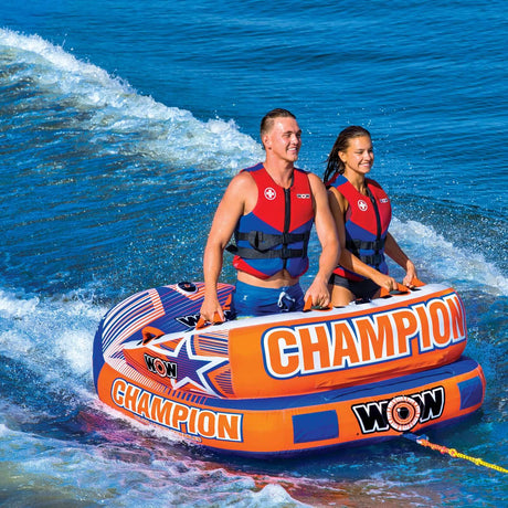 WOW Sports Champion 2-Person Towable (21-1000) by Jupiter Gear