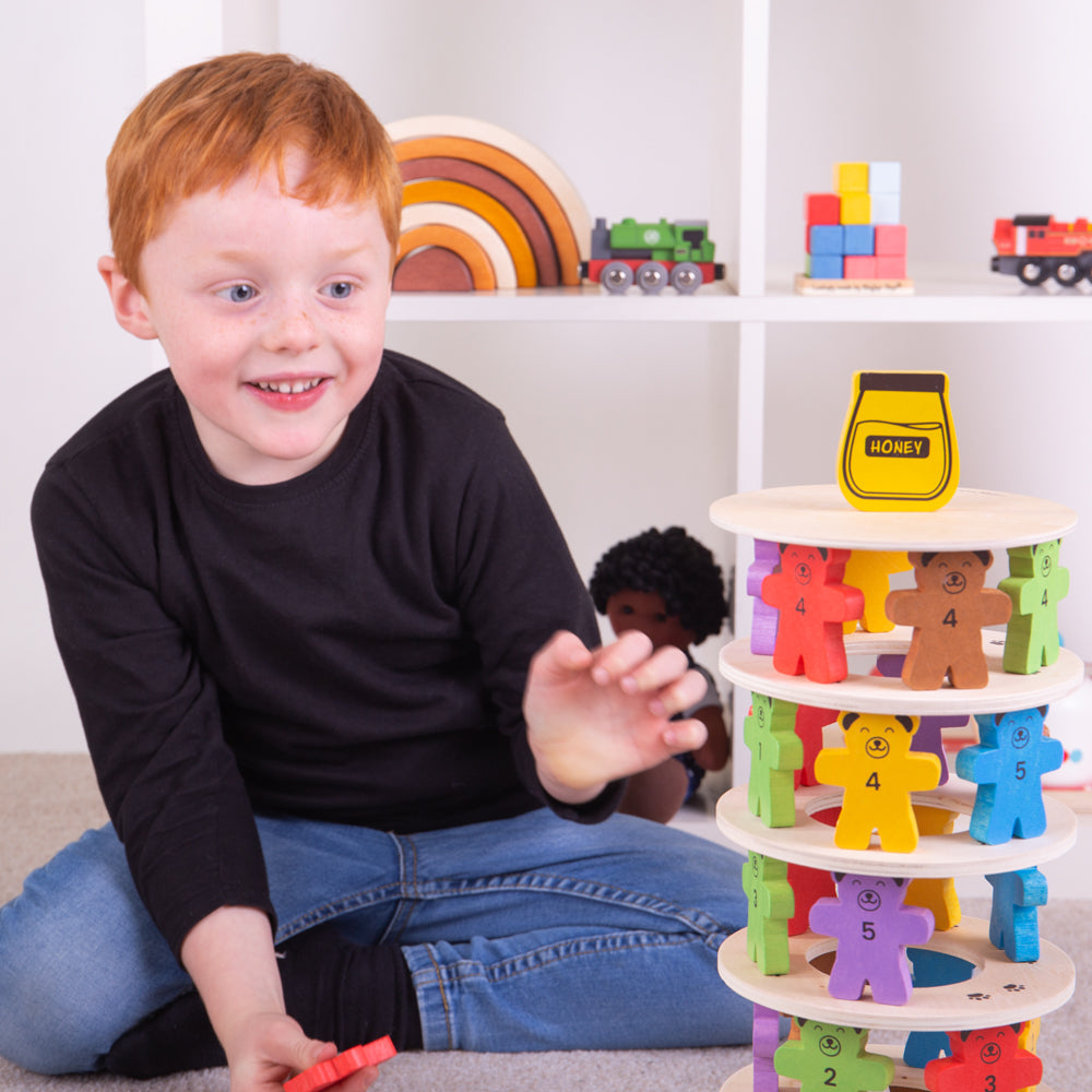 Tumbling Teddies by Bigjigs Toys US