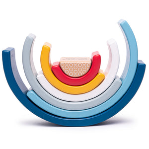 100% FSC Certified Rainbow Arches by Bigjigs Toys US