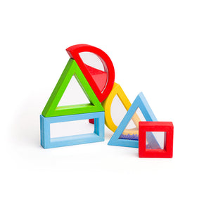 Rainbow Sensory Shapes by Bigjigs Toys US