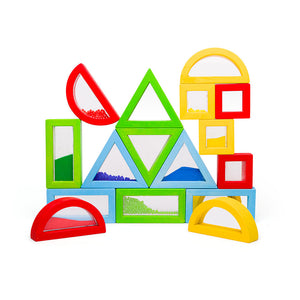 Rainbow Sensory Shapes by Bigjigs Toys US