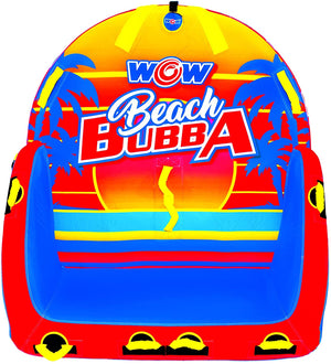 WOW Sports Beach Bubba 2 Person 2P Towable (22-WTO-3979) by Jupiter Gear