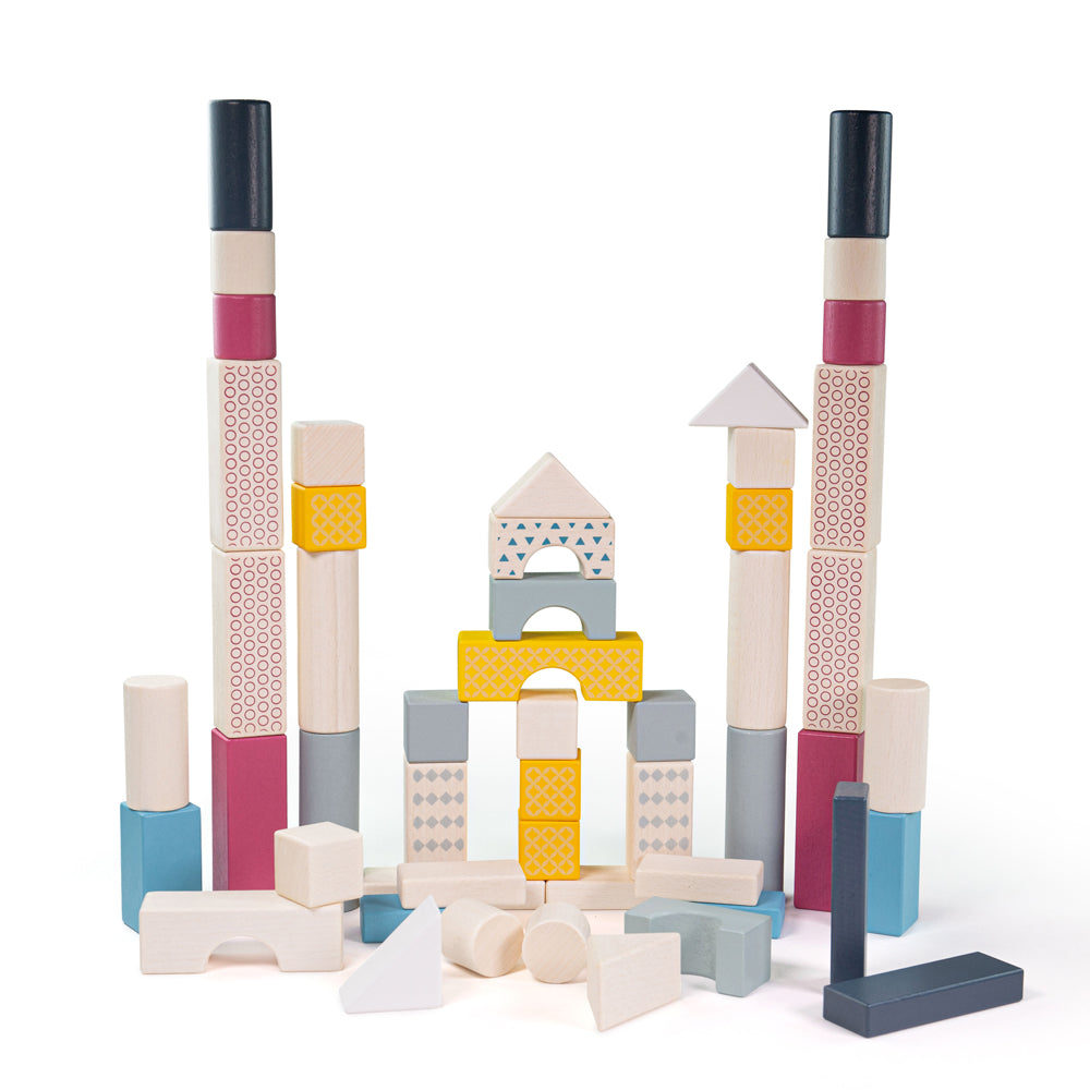 FSC Drum of 50 Bricks by Bigjigs Toys US