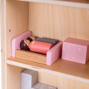 Folding Dolls House Set by Bigjigs Toys US