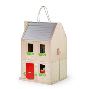 Folding Dolls House Set by Bigjigs Toys US