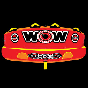 WOW Sports Bingo 2 Person Towable Water Tube For Pool and Lake (14-1060) by Jupiter Gear