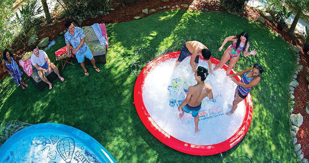 WOW Sports Super Splash Pad 12' with Sprinkler (21-2050) by Jupiter Gear